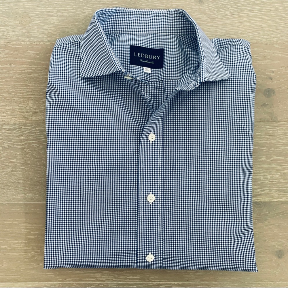 Ledbury Men’s Gingham Dress Shirt